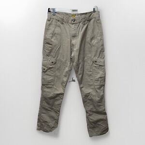 Carhartt Men's Relaxed Fit Cargo Pants Khaki 33x36 B342-DES